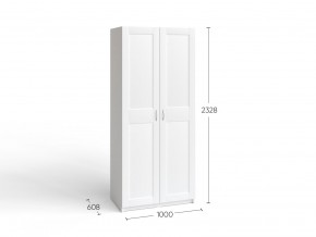 2.06.01.050.4 МАКС шкаф 2 двери 100х61х233 серый RU в Невьянске - nevyansk.ok-mebel.com | фото 4