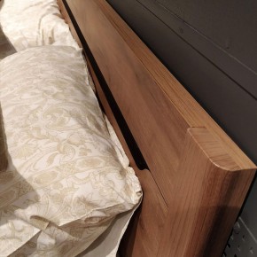АФИНА А3в Кровать 1400 (крафт) в Невьянске - nevyansk.ok-mebel.com | фото 3