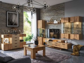 АЛТЕЯ Тумба ТВ (Дуб крафт) в Невьянске - nevyansk.ok-mebel.com | фото 3