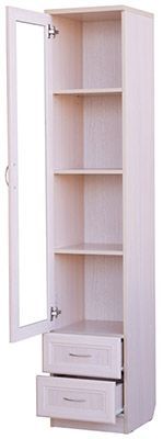 Шкаф для книг с ящиками узкий арт. 220 в Невьянске - nevyansk.ok-mebel.com | фото 7