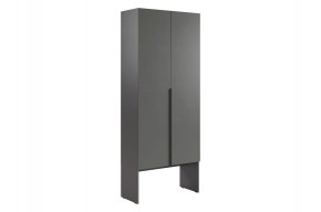 БАСКО Шкаф двухдверный L800 (графит) в Невьянске - nevyansk.ok-mebel.com | фото
