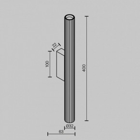 Бра Maytoni Calipso C082WL-12W2.7K-B в Невьянске - nevyansk.ok-mebel.com | фото 4