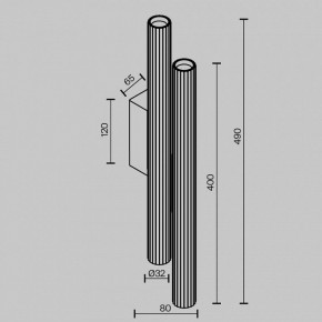 Бра Maytoni Calipso C082WL-24W2.7K-B в Невьянске - nevyansk.ok-mebel.com | фото 5