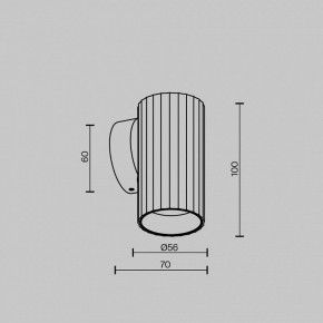 Бра Maytoni Calipso C106WL-01-GU10-B в Невьянске - nevyansk.ok-mebel.com | фото 6