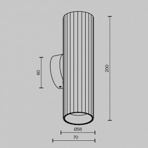 Бра Maytoni Calipso C106WL-02-GU10-B в Невьянске - nevyansk.ok-mebel.com | фото 6