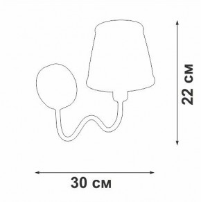 Бра Vitaluce V1848 V1848-8/1A в Невьянске - nevyansk.ok-mebel.com | фото 6