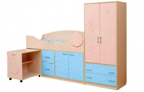 Набор мебели для детской Юниор -12.2 (700*1860) МДФ матовый в Невьянске - nevyansk.ok-mebel.com | фото 1