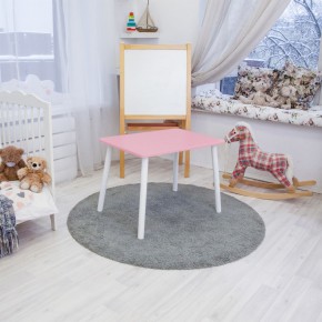 Детский стол Rolti Baby (розовый/белый, массив березы/мдф) в Невьянске - nevyansk.ok-mebel.com | фото 1