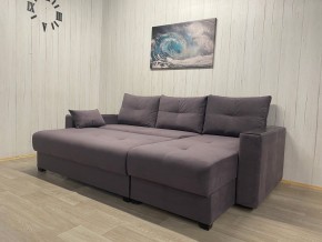 Диван угловой Комфорт-3 (НПБ+МДФ) велюр Monaco 8 в Невьянске - nevyansk.ok-mebel.com | фото 2