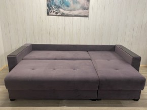 Диван угловой Комфорт-3 (НПБ+МДФ) велюр Monaco 8 в Невьянске - nevyansk.ok-mebel.com | фото 4