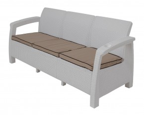 Диван Yalta Premium Sofa 3 Set (Ялта) белый (+подушки под спину) в Невьянске - nevyansk.ok-mebel.com | фото 1