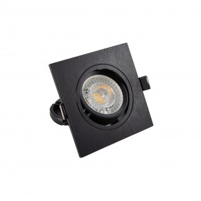 DK3021-BK Встраиваемый светильник, IP 20, 10 Вт, GU5.3, LED, черный, пластик в Невьянске - nevyansk.ok-mebel.com | фото 2