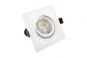 DK3021-WH Встраиваемый светильник, IP 20, 10 Вт, GU5.3, LED, белый, пластик в Невьянске - nevyansk.ok-mebel.com | фото