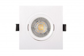 DK3021-WH Встраиваемый светильник, IP 20, 10 Вт, GU5.3, LED, белый, пластик в Невьянске - nevyansk.ok-mebel.com | фото 2