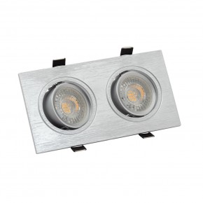DK3022-CM Встраиваемый светильник, IP 20, 10 Вт, GU5.3, LED, серый, пластик в Невьянске - nevyansk.ok-mebel.com | фото 2