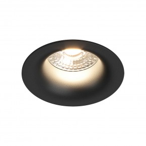 DK3024-BK Встраиваемый светильник, IP 20, 10 Вт, GU5.3, LED, черный, пластик в Невьянске - nevyansk.ok-mebel.com | фото