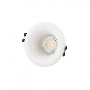 DK3024-WH Встраиваемый светильник, IP 20, 10 Вт, GU5.3, LED, белый, пластик в Невьянске - nevyansk.ok-mebel.com | фото