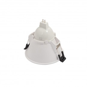 DK3026-WH Встраиваемый светильник, IP 20, 10 Вт, GU5.3, LED, белый, пластик в Невьянске - nevyansk.ok-mebel.com | фото 3