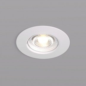 DK3028-WH Встраиваемый светильник, IP 20, 10 Вт, GU5.3, LED, белый, пластик в Невьянске - nevyansk.ok-mebel.com | фото