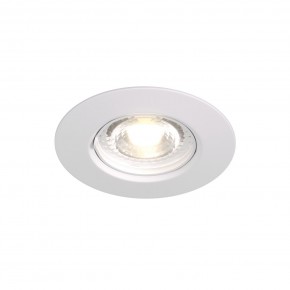 DK3028-WH Встраиваемый светильник, IP 20, 10 Вт, GU5.3, LED, белый, пластик в Невьянске - nevyansk.ok-mebel.com | фото 5