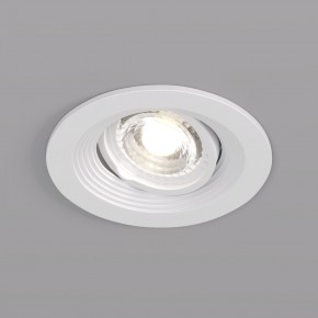 DK3029-WH Встраиваемый светильник, IP 20, 10 Вт, GU5.3, LED, белый, пластик в Невьянске - nevyansk.ok-mebel.com | фото