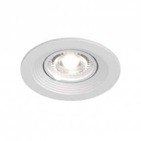 DK3029-WH Встраиваемый светильник, IP 20, 10 Вт, GU5.3, LED, белый, пластик в Невьянске - nevyansk.ok-mebel.com | фото 7