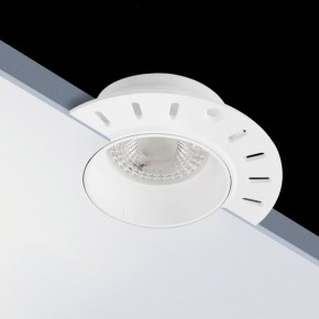 DK3055-WH Встраиваемый светильник, IP 20, 10 Вт, GU5.3, LED, белый, пластик в Невьянске - nevyansk.ok-mebel.com | фото 2