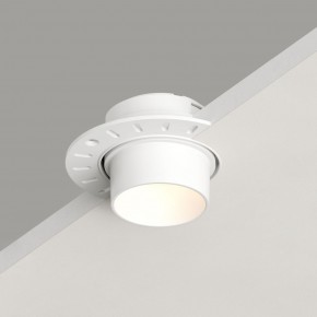 DK3056-WH Встраиваемый светильник под шпатлевку, IP20, до 15 Вт, LED, GU5,3, белый, пластик в Невьянске - nevyansk.ok-mebel.com | фото 2