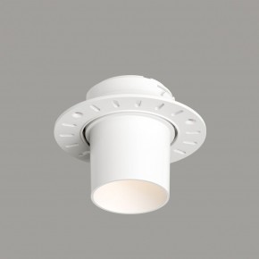 DK3057-WH Встраиваемый светильник под шпатлевку, IP20, до 15 Вт, LED, GU5,3, белый, пластик в Невьянске - nevyansk.ok-mebel.com | фото