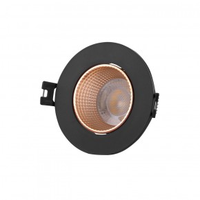 DK3061-BBR Встраиваемый светильник, IP 20, 10 Вт, GU5.3, LED, черный/бронзовый, пластик в Невьянске - nevyansk.ok-mebel.com | фото 1