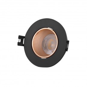 DK3061-BBR Встраиваемый светильник, IP 20, 10 Вт, GU5.3, LED, черный/бронзовый, пластик в Невьянске - nevyansk.ok-mebel.com | фото