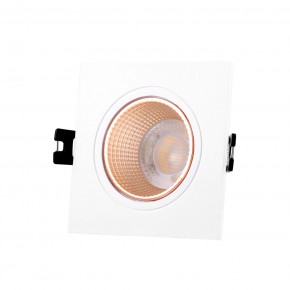 DK3071-WBR Встраиваемый светильник, IP 20, 10 Вт, GU5.3, LED, белый/бронзовый, пластик в Невьянске - nevyansk.ok-mebel.com | фото