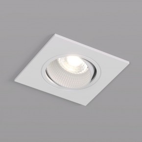 DK3071-WH Встраиваемый светильник, IP 20, 10 Вт, GU5.3, LED, белый/белый, пластик в Невьянске - nevyansk.ok-mebel.com | фото 3