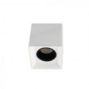 DK3080-WH+BK Светильник накладной IP 20, 10 Вт, GU5.3, LED, белый/черный, пластик в Невьянске - nevyansk.ok-mebel.com | фото
