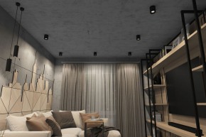 DK3090-BK+CH Светильник накладной IP 20, 10 Вт, GU5.3, LED, черный/хром, пластик в Невьянске - nevyansk.ok-mebel.com | фото 2