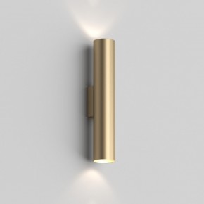 DK5022-SG Настенный светильник, IP20, до 15 Вт, LED, 2xGU10, матовое золото, алюминий в Невьянске - nevyansk.ok-mebel.com | фото