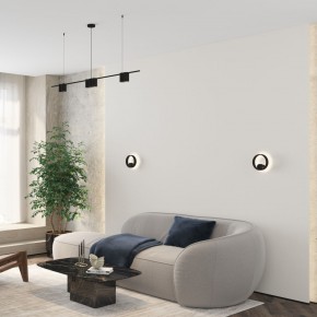 DK5060-BK Бра ORBIT, IP20, 3000К, LED, 10 Вт, черный матовый, алюминий в Невьянске - nevyansk.ok-mebel.com | фото 6