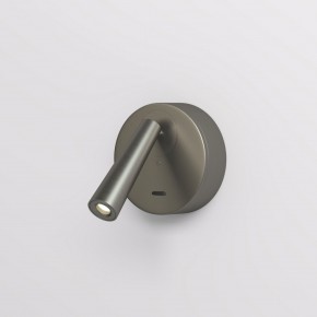 DK5072-DN Бра SHINE WALL со светодиодом, D104*H68, IP20, 3000К, 3W, RA?90, темный никель, алюминий в Невьянске - nevyansk.ok-mebel.com | фото 2