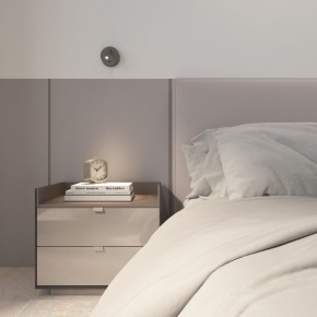 DK5072-DN Бра SHINE WALL со светодиодом, D104*H68, IP20, 3000К, 3W, RA?90, темный никель, алюминий в Невьянске - nevyansk.ok-mebel.com | фото 9