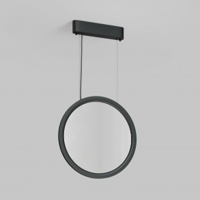 DK6604-BK Подвесной вертикальный светильник Veil со светодиодом H1500 d450 220V 36W 3000-6000K IP20 черный алюминий в Невьянске - nevyansk.ok-mebel.com | фото 2