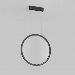 DK6606-BK Подвесной вертикальный светильник Veil со светодиодом H1700 d600 220V 48W 3000-6000K IP20 черный алюминий в Невьянске - nevyansk.ok-mebel.com | фото 4