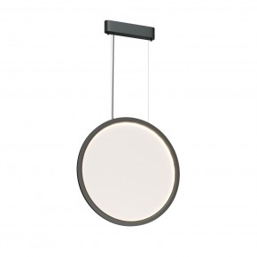 DK6606-BK Подвесной вертикальный светильник Veil со светодиодом H1700 d600 220V 48W 3000-6000K IP20 черный алюминий в Невьянске - nevyansk.ok-mebel.com | фото 5