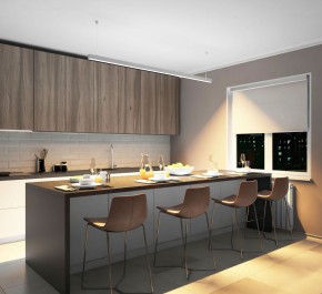 DK9203-WH Линейный светильник 52W 2000mm 3000K, белый в Невьянске - nevyansk.ok-mebel.com | фото 4