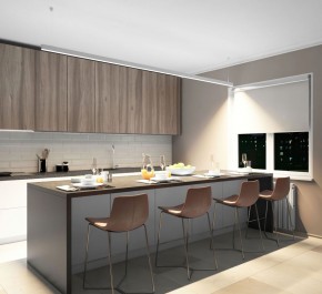 DK9304-WH Линейный светильник 72W 3000mm 4000K, белый в Невьянске - nevyansk.ok-mebel.com | фото 4