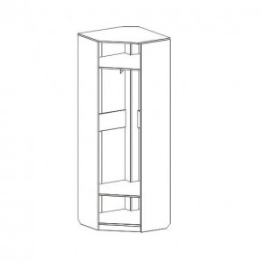 ЭЛАНА Прихожая (модульная) Бодега Белая в Невьянске - nevyansk.ok-mebel.com | фото 5