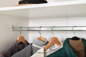 ЭЙР прихожая (модульная) Белый Шагрень в Невьянске - nevyansk.ok-mebel.com | фото 19