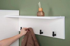 ЭЙР прихожая (модульная) Белый Шагрень в Невьянске - nevyansk.ok-mebel.com | фото 32