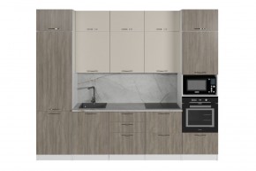 ФЬЮДЖИ Кухонный гарнитур Экстра (3000 мм) в Невьянске - nevyansk.ok-mebel.com | фото 3
