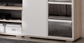Гостиная Флай (ЦС-01/ШК-04) дуб сонома/белый в Невьянске - nevyansk.ok-mebel.com | фото 13