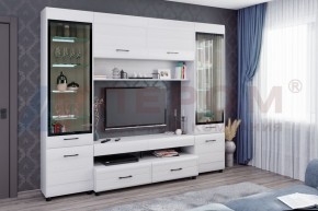 Гостиная Камелия Композиция 11 (Снежный ясень) в Невьянске - nevyansk.ok-mebel.com | фото